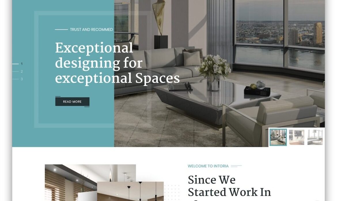 Interior Design and Architecture Website Design